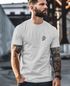 Backprint T-Shirt Herren Rückendruck und Brustlogo Frosch Plant Lover Streetstyle Fashion Neverless®preview