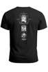 Backprint T-Shirt Herren Tokyo Japan Asien Symbole Kranich Welle Bonsai Printshirt Männer Fashion Streetstyle Neverless®preview