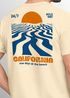 Backprint TShirt Herren California Beach Retro Sommer Grafikshirt Baumwolle Fashion Streetstyle Fashion Neverless®preview