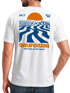 Backprint TShirt Herren California Beach Retro Sommer Grafikshirt Baumwolle Fashion Streetstyle Fashion Neverless®preview