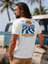 Backprint TShirt Herren California Beach Retro Sommer Grafikshirt Baumwolle Fashion Streetstyle Fashion Neverless®preview