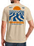 Backprint TShirt Herren California Beach Retro Sommer Grafikshirt Baumwolle Fashion Streetstyle Fashion Neverless®preview