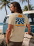 Backprint TShirt Herren California Beach Retro Sommer Grafikshirt Baumwolle Fashion Streetstyle Fashion Neverless®preview