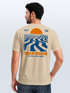 Backprint TShirt Herren California Beach Retro Sommer Grafikshirt Baumwolle Fashion Streetstyle Fashion Neverless®preview