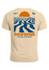 Backprint TShirt Herren California Beach Retro Sommer Grafikshirt Baumwolle Fashion Streetstyle Fashion Neverless®preview
