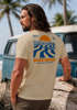 Backprint TShirt Herren California Beach Retro Sommer Grafikshirt Baumwolle Fashion Streetstyle Fashion Neverless®preview