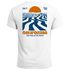 Backprint TShirt Herren California Beach Retro Sommer Grafikshirt Baumwolle Fashion Streetsyle Fashion Neverless®preview