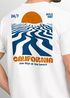 Backprint TShirt Herren California Beach Retro Sommer Grafikshirt Baumwolle Fashion Streetsyle Fashion Neverless®preview