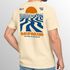 Backprint TShirt Herren California Beach Retro Sommer Grafikshirt Baumwolle Fashion Streetsyle Fashion Neverless®preview