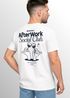 Backprint TShirt Herren Printshirt Baumwolle Aufdruck After Work Social Club Fashion Grafikshirt Fashion Streetstyle Neverless®preview