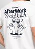 Backprint TShirt Herren Printshirt Baumwolle Aufdruck After Work Social Club Fashion Grafikshirt Fashion Streetstyle Neverless®preview