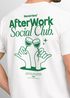Backprint TShirt Herren Printshirt Baumwolle Aufdruck After Work Social Club Fashion Grafikshirt Fashion Streetstyle Neverless®preview