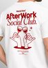 Backprint TShirt Herren Printshirt Baumwolle Aufdruck After Work Social Club Fashion Grafikshirt Fashion Streetstyle Neverless®preview