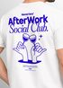 Backprint TShirt Herren Printshirt Baumwolle Aufdruck After Work Social Club Fashion Grafikshirt Fashion Streetstyle Neverless®preview