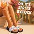 Badelatschen für Damen mit Spruch – Sip Happens –  Badeschlappen Spritz Getränk Apero Sommer Sandalen mit Aufdruck Moonworks®preview