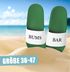 Badelatschen Herren mit Spruch BUMS BAR –Gadget Malle, Festival JGA – Witzige Badeschlappen für Urlaub Moonworks®preview