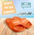 Badelatschen mit Spruch Alkohol Party Unisex Badeschlappen mit Aufdruck Don Promillo Bierkules Trinkerbell Herren Damen Slides Party Urlaub Moonworks®preview