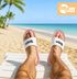 Badelatschen mit Spruch Alkohol Party Unisex Badeschlappen mit Aufdruck Don Promillo Bierkules Trinkerbell Herren Damen Slides Party Urlaub Moonworks®preview
