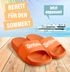 Badelatschen mit Spruch Alkohol Party Unisex Badeschlappen mit Aufdruck Don Promillo Bierkules Trinkerbell Herren Damen Slides Party Urlaub Moonworks®preview