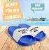 Badeschlappen Badelatschen Saufen Mode on mit Aufdruck Bedruckt Herren Damen Badeschuhe Männer Urlaub Party JGA Moonworks®preview
