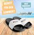Badeschlappen Badelatschen Unisex mit Aufdruck Bundesinstitut für lecker Bierchen Bedruckt Herren Damen Badeschuhe Männer Frauen Geschenk Moonworks®preview