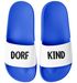 Badeschlappen Badelatschen Unisex Slides mit Aufdruck für Landleben-Fans Festival Urlaub Heimatliebe Geschenkidee Dorfkinder Moonworks®preview