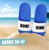 Badeschlappen Badelatschen Unisex Slides mit Aufdruck für Landleben-Fans Festival Urlaub Heimatliebe Geschenkidee Dorfkinder Moonworks®preview
