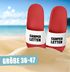 Badeschlappen Camperletten Camping Gadget Urlaub Badelatschen Unisex mit Aufdruck Herren Damen Badeschuhe Moonworks®preview