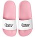 Badeschlappen Camping Queen King Urlaubsgadget Unisex mit Aufdruck Herren Damen Badeschuhe Männer Frauen Moonworks®preview
