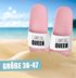 Badeschlappen Camping Queen King Urlaubsgadget Unisex mit Aufdruck Herren Damen Badeschuhe Männer Frauen Moonworks®preview