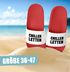 Badeschlappen Chiller-Lettem Badelatschen Unisex Spruch Lustig Relax Herren Damen Badeschuhe Urlaub Gadget Moonworks®preview