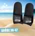 Badeschlappen Chiller-Lettem Badelatschen Unisex Spruch Lustig Relax Herren Damen Badeschuhe Urlaub Gadget Moonworks®preview
