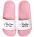Badeschlappen Chiller-Lettem Badelatschen Unisex Spruch Lustig Relax Herren Damen Badeschuhe Urlaub Gadget Moonworks®preview