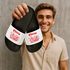 Badeschlappen für Pizza-Liebhaber | Badelatschen Unisex mit Retro Aufdruck Herren Damen Badeschuhe Sommer Italien Moonworks®preview