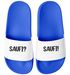 Badeschlappen Herren Aufdruck Lustig Saufi? Saufi! Herren Malle Urlaub Accessoires Unisex Badeschuhe Moonworks®preview