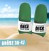 Badeschlappen Herren Damen Unisex mit Spruch Aufdruck Bier macht schön Badelatschen Urlaub JGA Moonworks®preview
