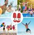 Badeschlappen Herren Damen Unisex mit Spruch Lecker Bierchen Schlappen Hamster Meme Badelatschen Party Urlaub Moonworks®preview