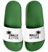 Badeschlappen Herren Malle-Letten Outfit Accessoires Urlaub Badelatschen Lustig mit Spruch Unisex Badeschuhe Moonworks®preview