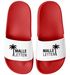 Badeschlappen Herren Malle-Letten Outfit Accessoires Urlaub Badelatschen Lustig mit Spruch Unisex Badeschuhe Moonworks®preview