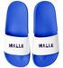 Badeschlappen Herren Malle-Letten Outfit Accessoires Urlaub Badelatschen Lustig mit Spruch Unisex Badeschuhe Moonworks®preview