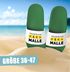 Badeschlappen Herren Malle-Letten Outfit Accessoires Urlaub Badelatschen Lustig mit Spruch Unisex Badeschuhe Moonworks®preview