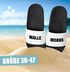 Badeschlappen Herren mit Spruch Malle-Modus Urlaub Badelatschen für Gruppenoutfit Herren Unisex Badeschuhe Moonworks®preview
