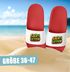 Badeschlappen Lustig Badelatschen mit Spruch SAUFI LETTEN – Party, Urlaub Malle Festival JGA Gadget – Hausschuhe Herren Unisex Moonworks®preview
