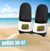 Badeschlappen Lustig Badelatschen mit Spruch SAUFI LETTEN – Party, Urlaub Malle Festival JGA Gadget – Hausschuhe Herren Unisex Moonworks®preview