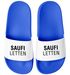 Badeschlappen Lustig Badelatschen mit Spruch SAUFI LETTEN – Party, Urlaub Malle Festival JGA Gadget – Herren Unisex Moonworks®preview