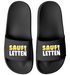 Badeschlappen Lustig Badelatschen mit Spruch SAUFI LETTEN – Party, Urlaub Malle Festival JGA Gadget – Sommer Pantoletten Herren Unisex Moonworks®preview