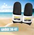 Badeschlappen Lustig Badelatschen mit Spruch SAUFI LETTEN – Party, Urlaub Malle Festival JGA Gadget – Sommer Pantoletten Herren Unisex Moonworks®preview