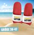 Badeschlappen Lustig Badelatschen mit Spruch SAUFI LETTEN – Party, Urlaub Malle Festival JGA Gadget – Sommer Pantoletten Herren Unisex Moonworks®preview