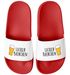 Badeschlappen Lustig Spruch Lecker Bierchen Badelatschen Herren Damen Badeschuhe Pool Party Urlaub Männer Frauen Moonworks®preview