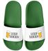Badeschlappen Lustig Spruch Lecker Bierchen Badelatschen Herren Damen Badeschuhe Pool Party Urlaub Männer Frauen Moonworks®preview